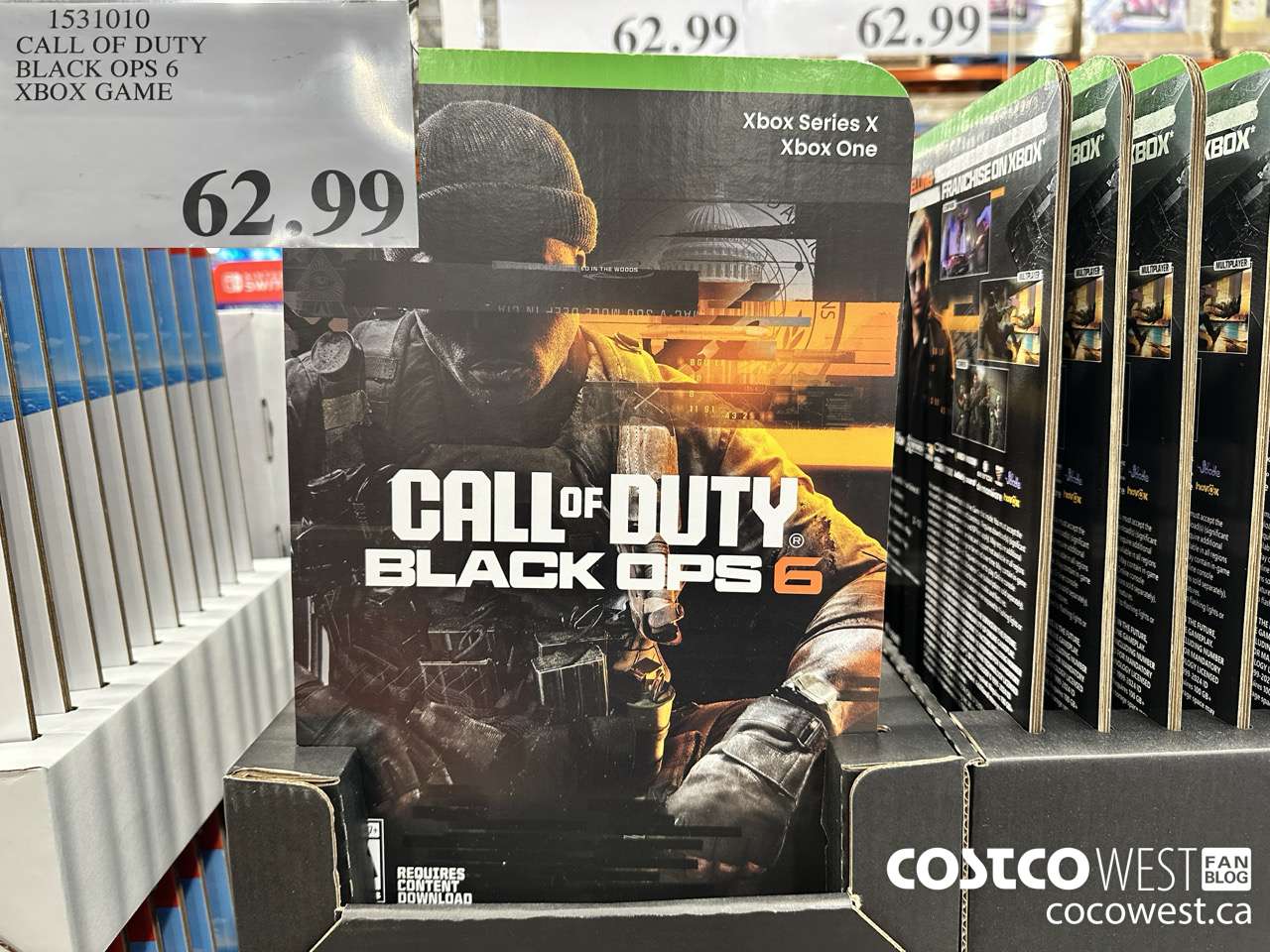1531010 CALL OF DUTY BLACK OPS 6 XBOX GAME $62.99