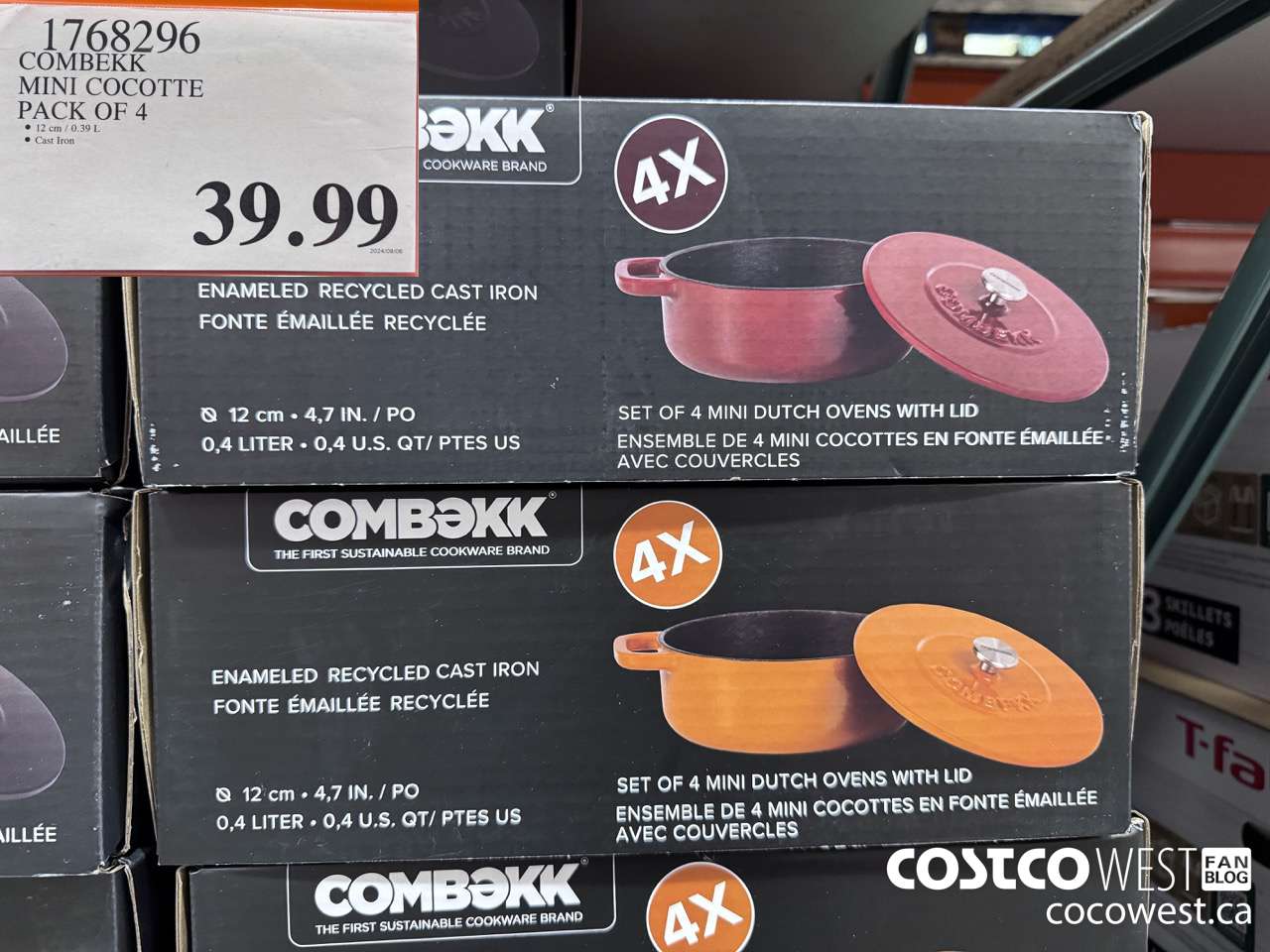1768296 COMBEKK MINI COCOTTE PACK OF 4 $39.99