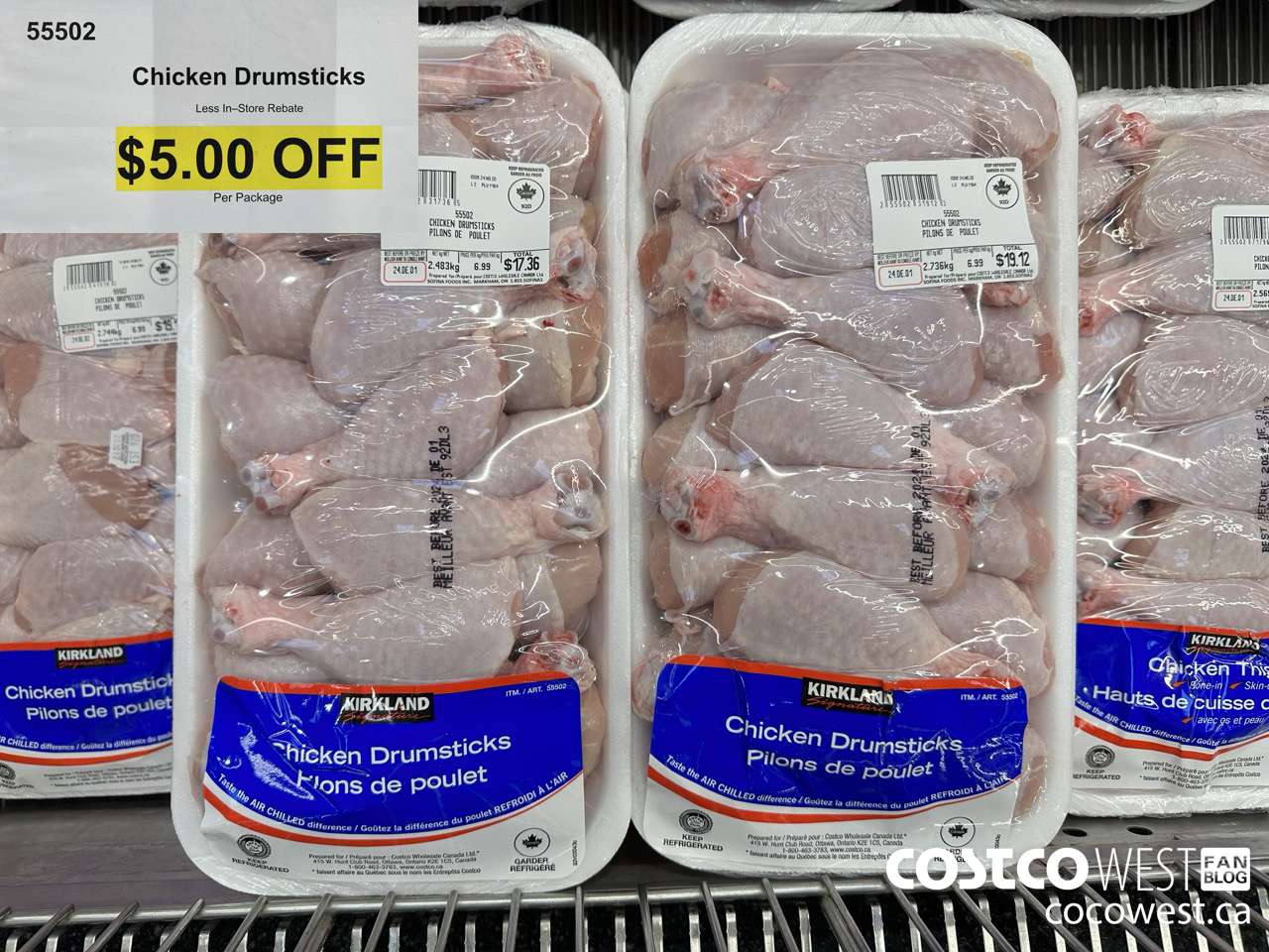 55502 Chicken Drumsticks ($5.00 INSTANT SAVINGS)