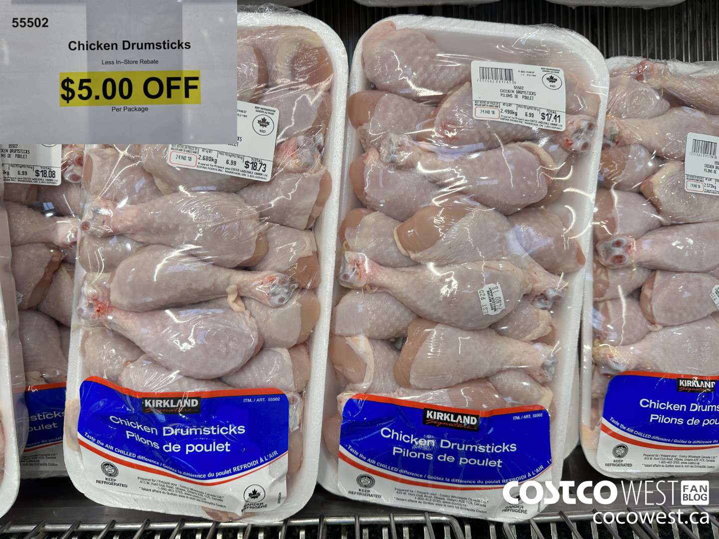55502 Chicken Drumsticks  ($5.00 INSTANT SAVINGS)
