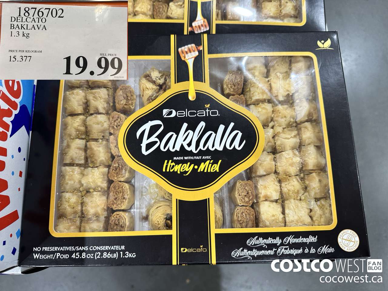 1876702 DELCATO BAKLAVA 1.3KG $19.99