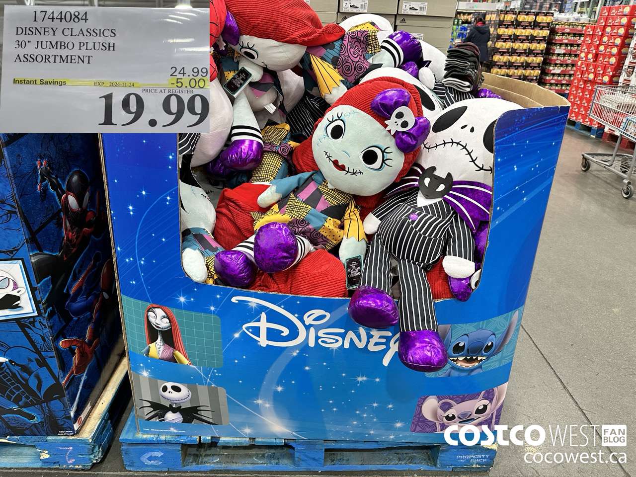 1744084 DISNEY 100 JUMBO PLUSH ASSORTMENT ($5.00 INSTANT SAVINGS EXPIRES ON 2024-11-24) $19.99