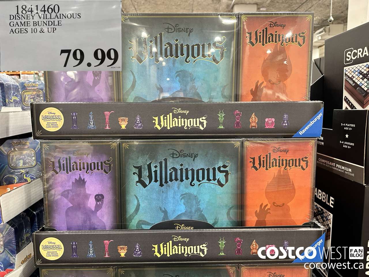 1841460 DISNEY VILLAINOUS GAME BUNDLE AGES 10 & UP $79.99