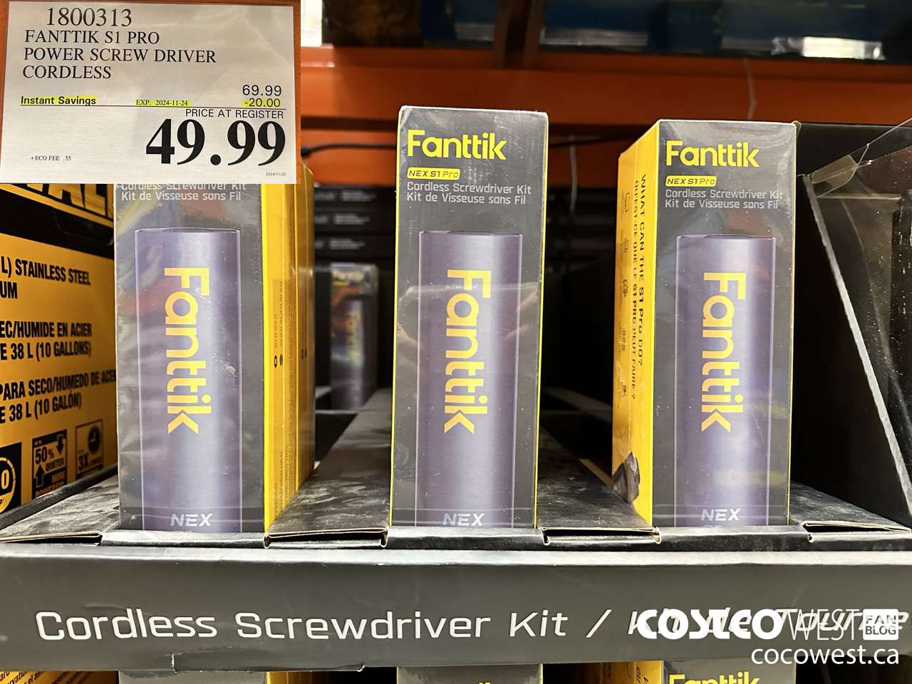 1800313 FANTTIK S1 PRO POWER SCRE DRIVER ($20.00 INSTANT SAVINGS EXPIRES ON 2024-11-24) $49.99