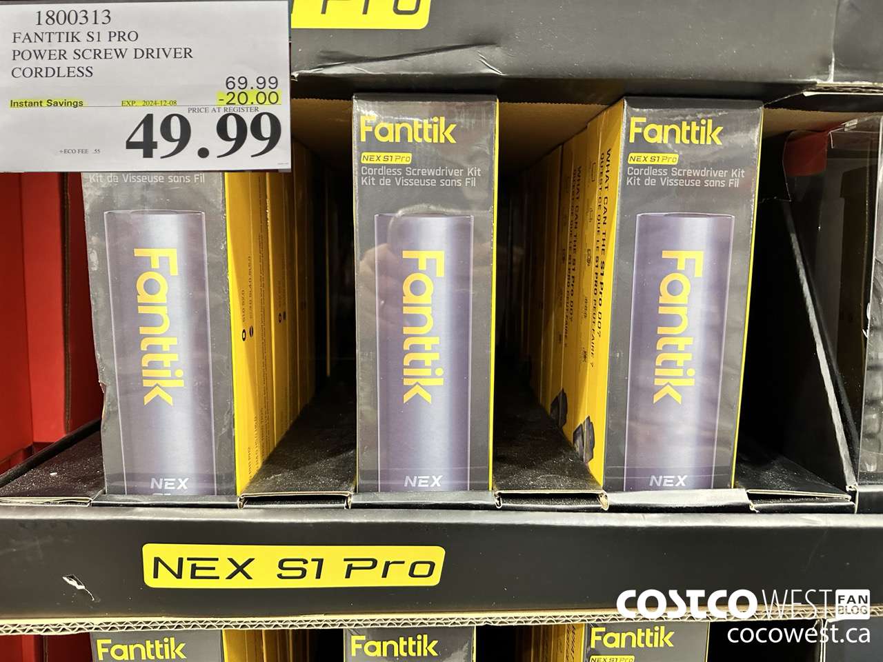 1800313 FANTTIK S1 PRO POWER SCRE DRIVER ($20.00 INSTANT SAVINGS EXPIRES ON 2024-12-08) $49.99