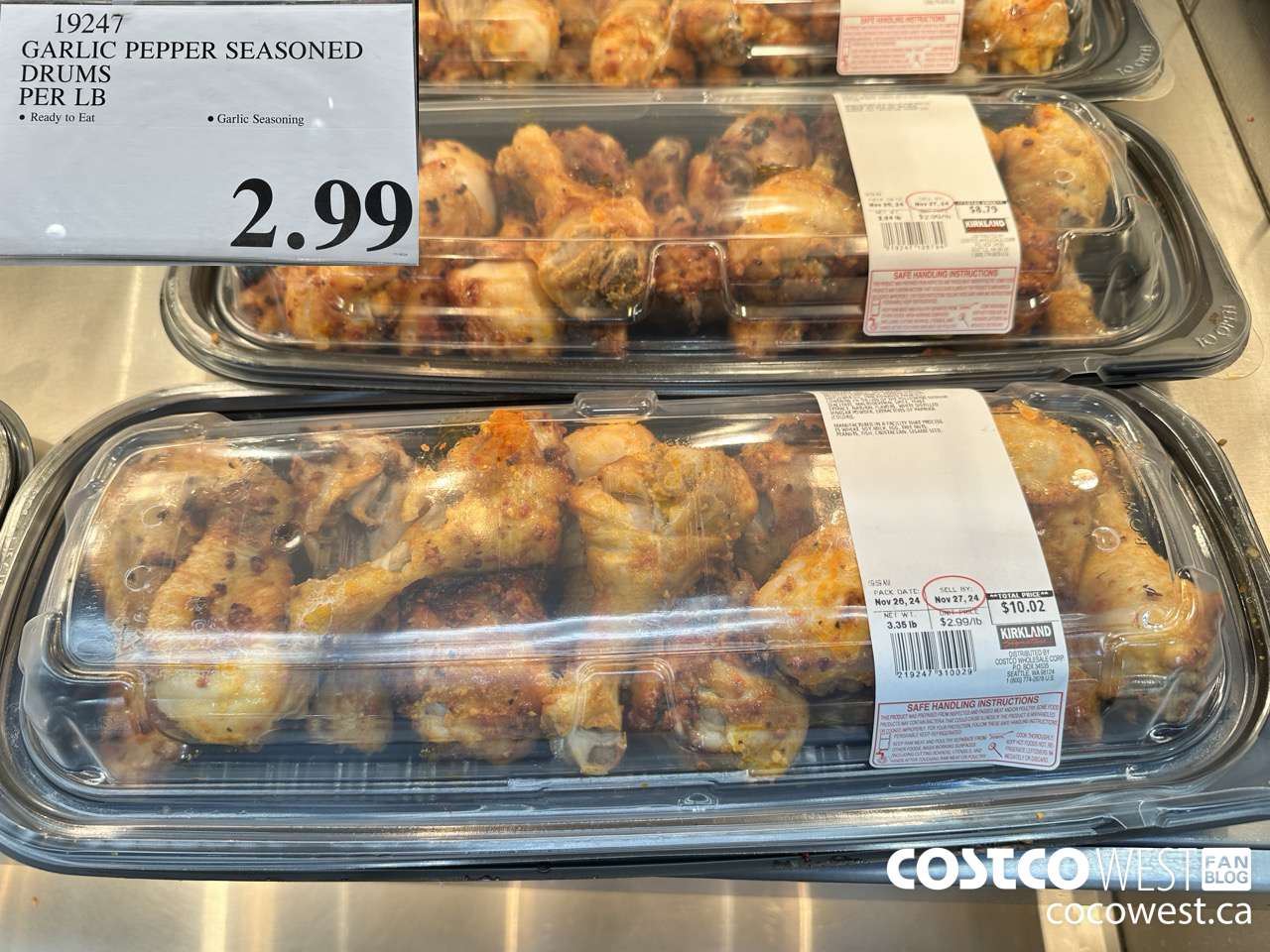 19247 GARLIC PEPPER DRUMS PER LB $2.99