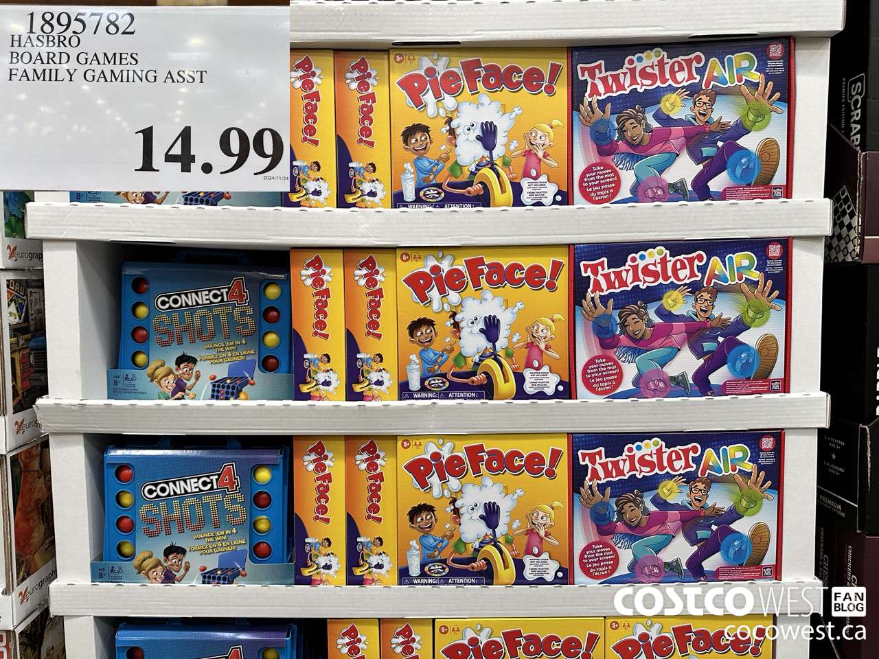 1895782 HASBRO BOARD GAMES FAMILY GAMING ASST $14.99