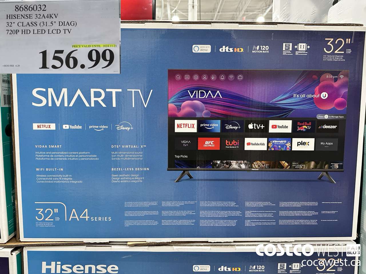 8686032 HISENSE 32A4KV 32