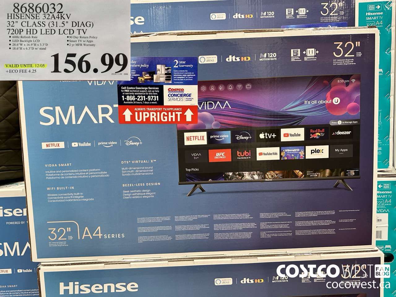 8686032 HISENSE 32A4KV 32