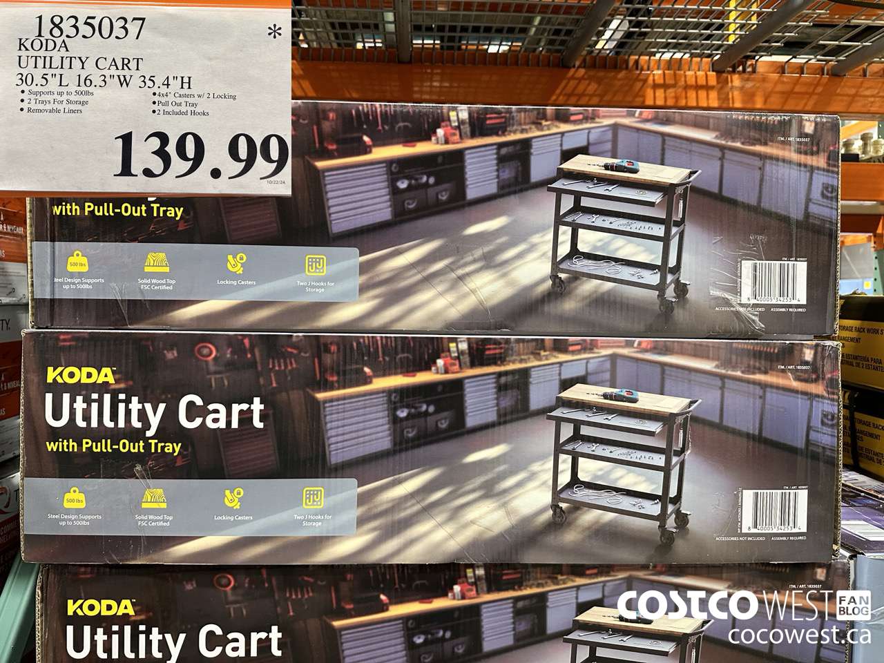 1835037 KODA UTILITY CART 30.5