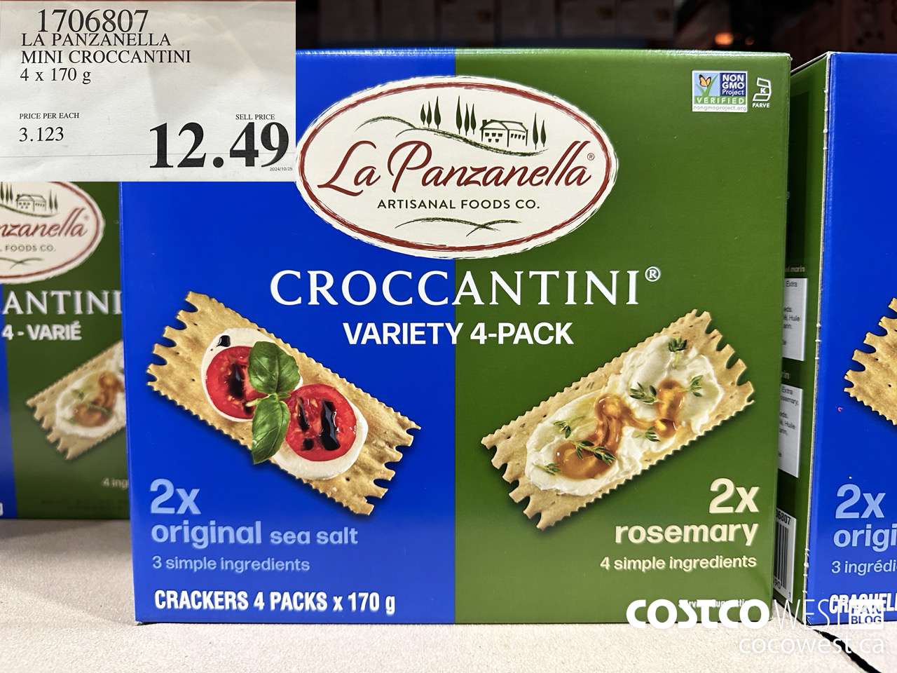 1706807 LA PANZANELLA MINI CORCCANTINI 4 x 170 g  $12.49