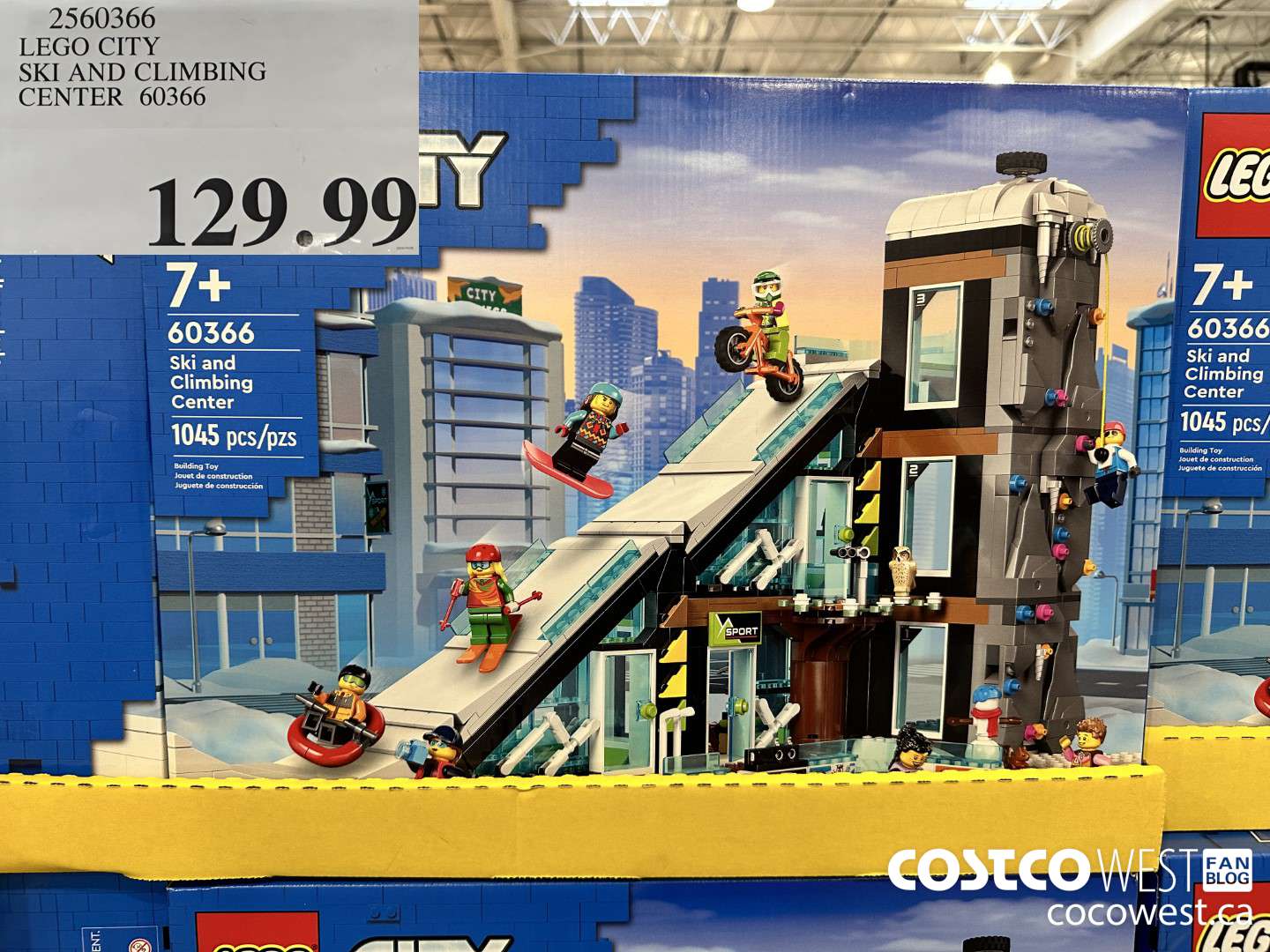 2560366 LEGO CITY SKI AND CLIMBING CENTER 60366  $129.99
