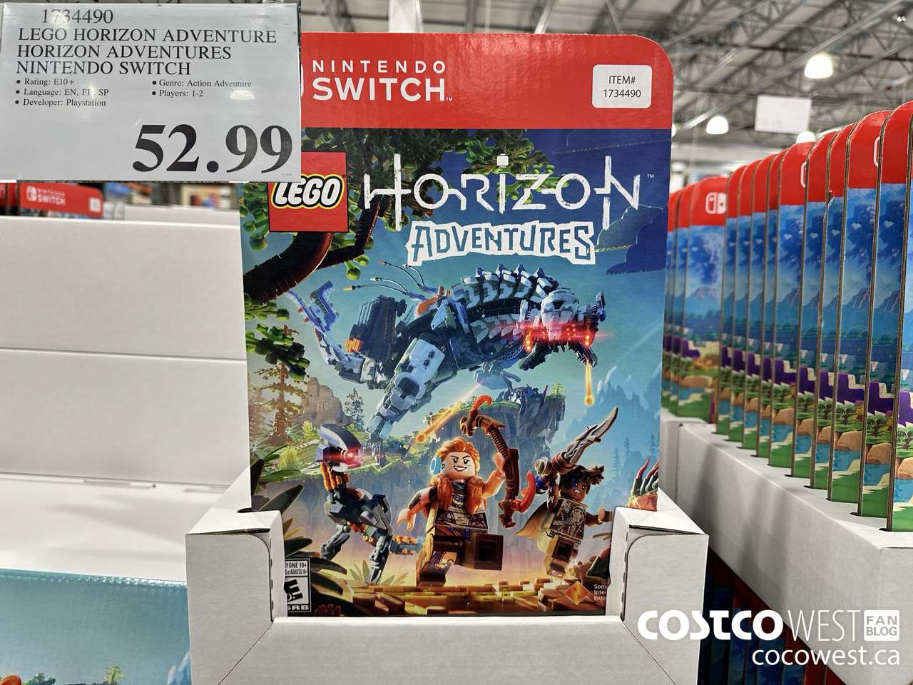 1734490 LEGO HORIZON ADVENTURES HORIZON ADVENTURES NINTENDO SWITCH $52.99