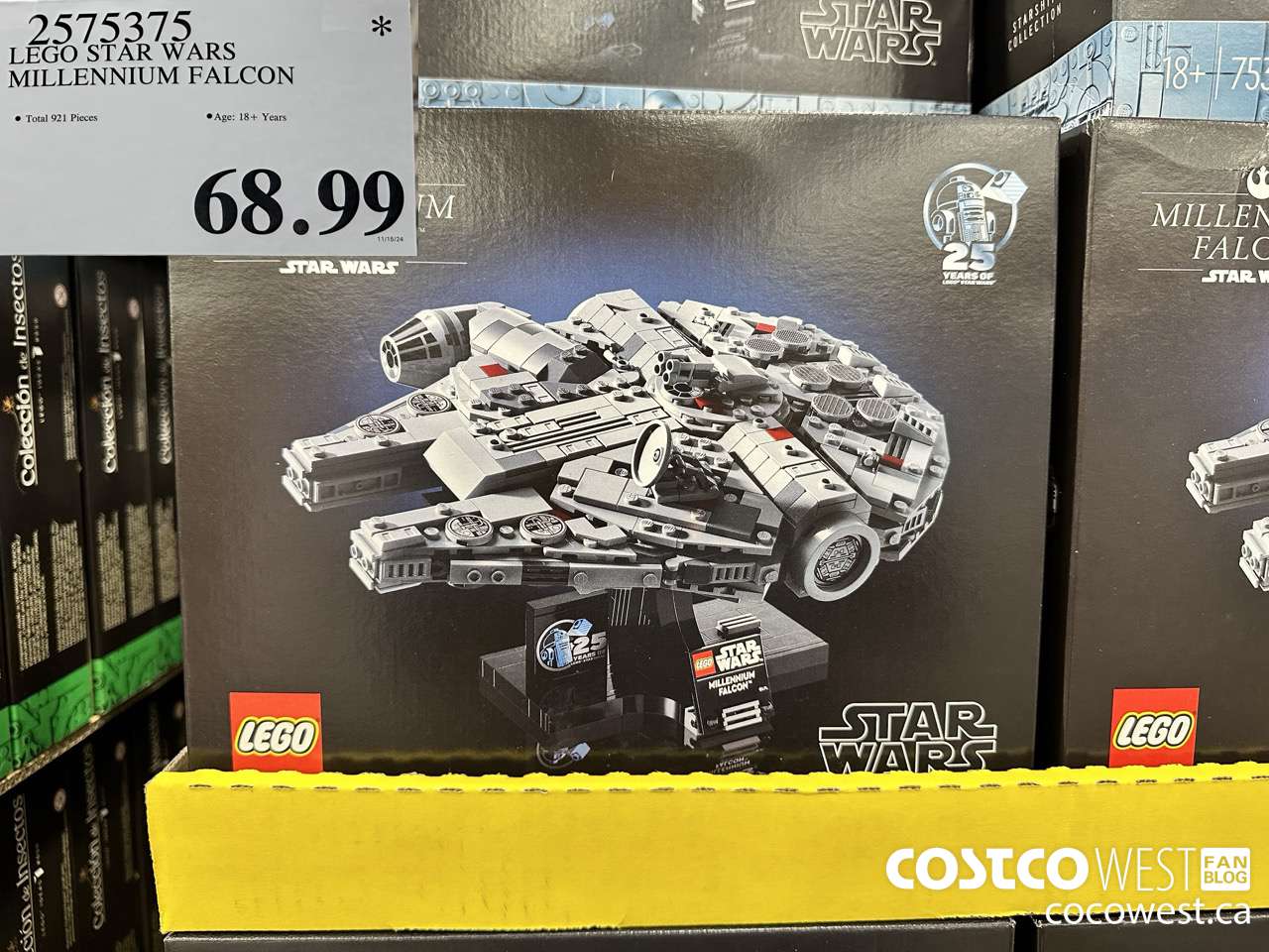 2575375 LEGO STAR WARS MILLENNIUM FALCON $68.99