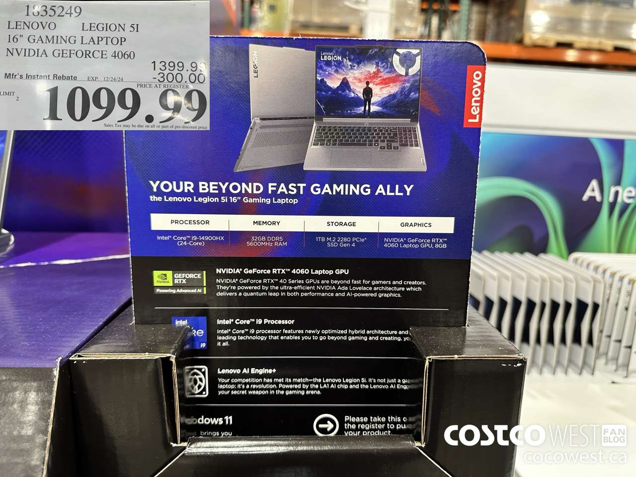 1835249 LENOVO LEGION 5I 16