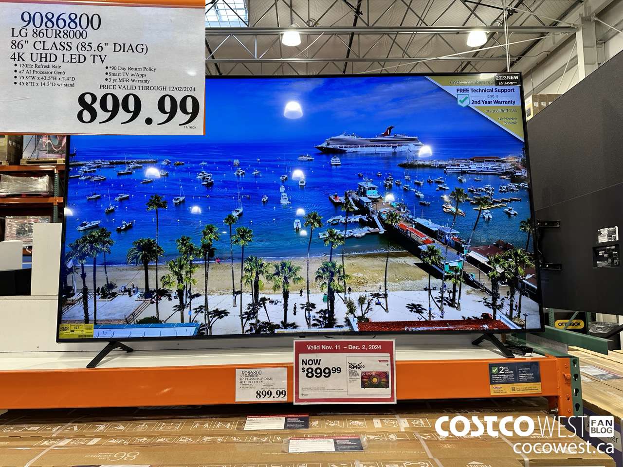 9086800 LG 86UR8000 86