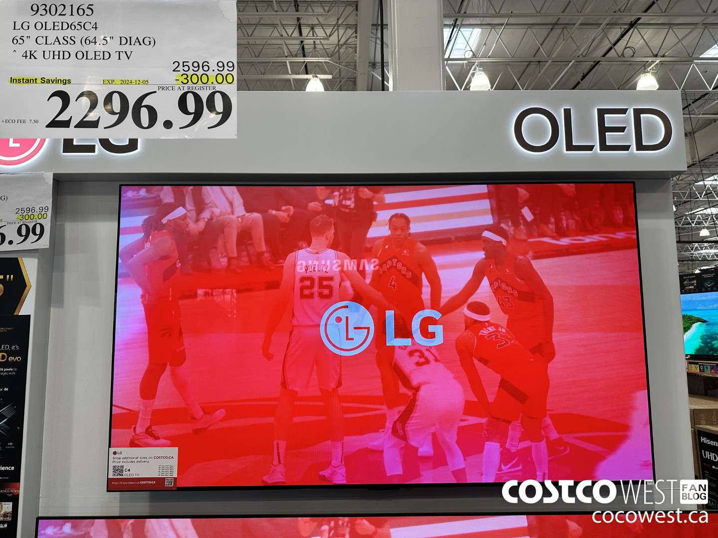 9302165 LG OLED65C4 65