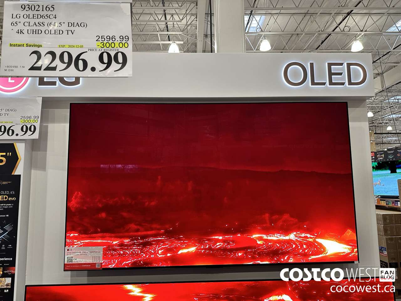 9302165 LG OLED65C4 65