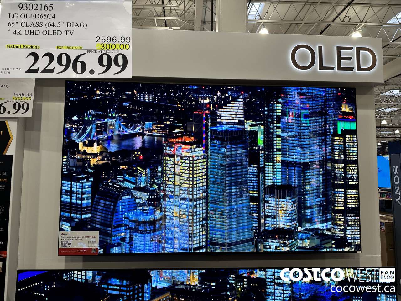 9302165 LG OLED65C4 65