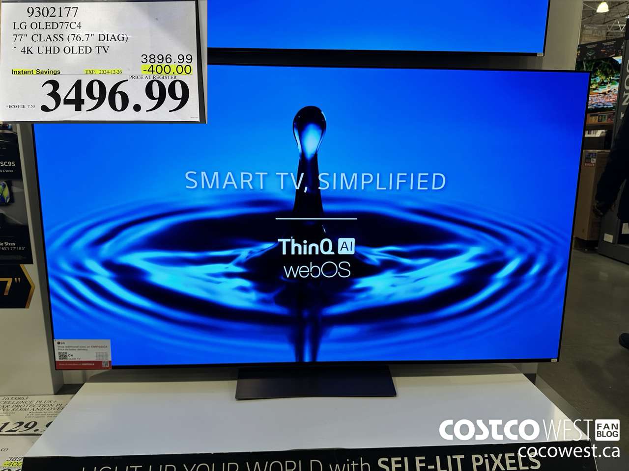 9302177 LG OLED77C4 77