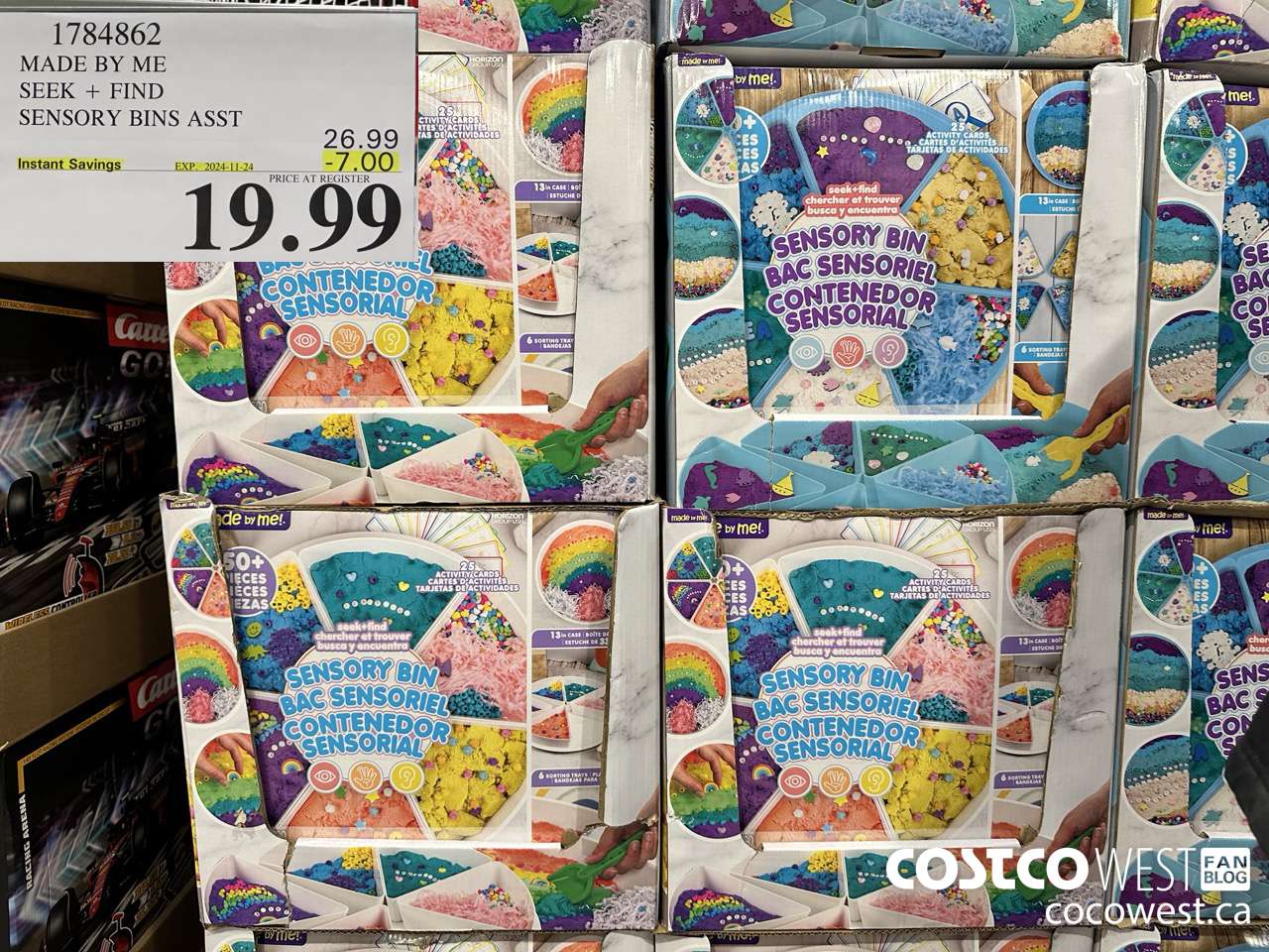 1784862 MADE BY ME SEEK + FIND SENSORY BINS ASST ($7.00 INSTANT SAVINGS EXPIRES ON 2024-11-24) $19.99