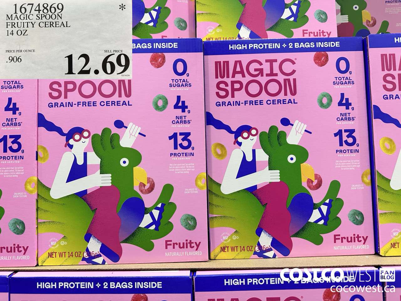 1674869 MAGIC SPOON FRUITY CEREAL 14 OZ $12.69