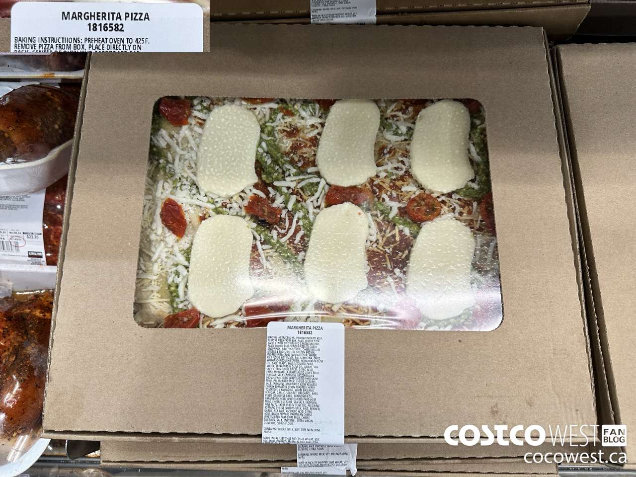 1816582 MARGHERITA PIZZA $0.00