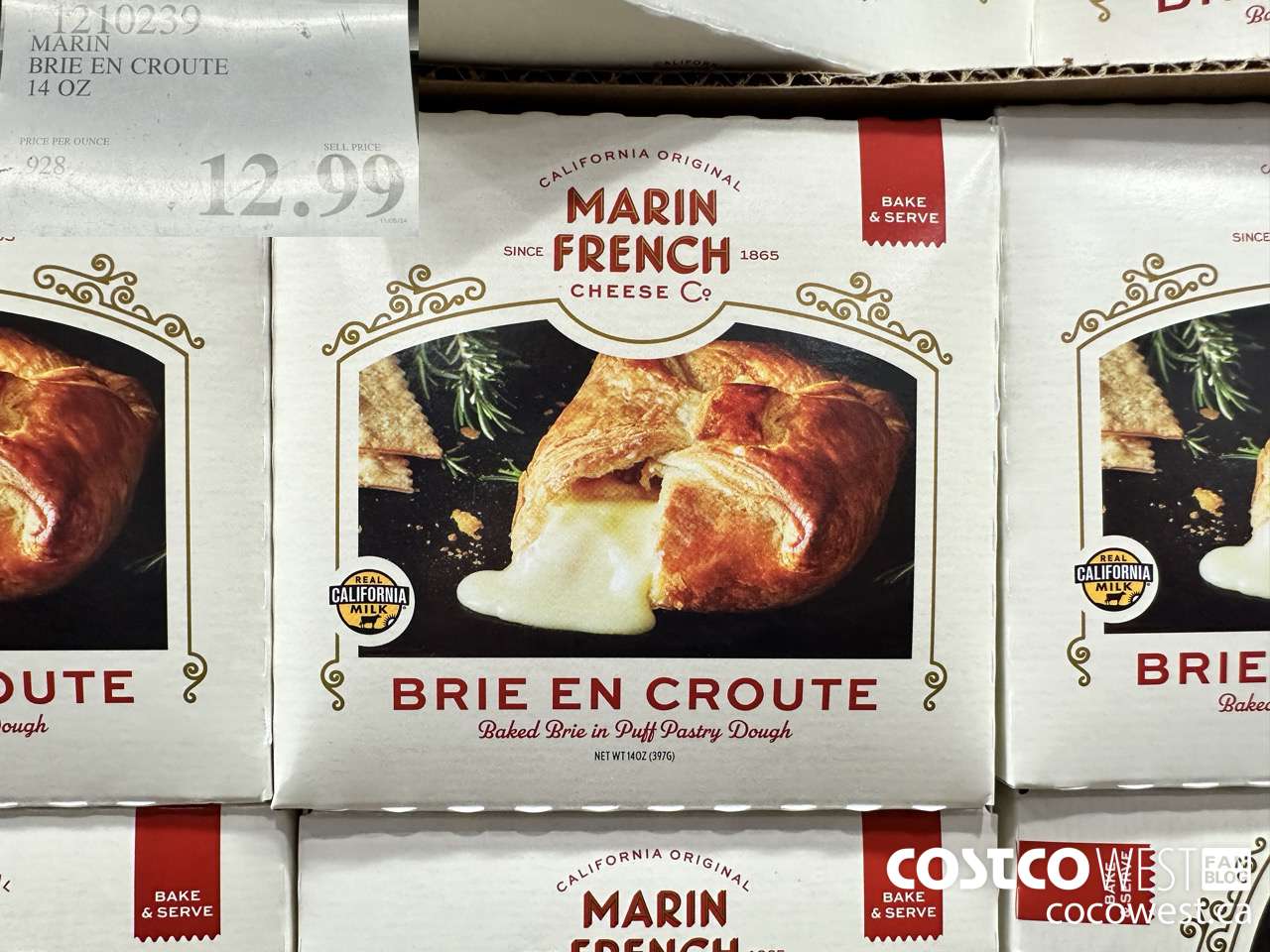 1210239 MARIN BRIE EN CROUTE 14 OZ $12.99
