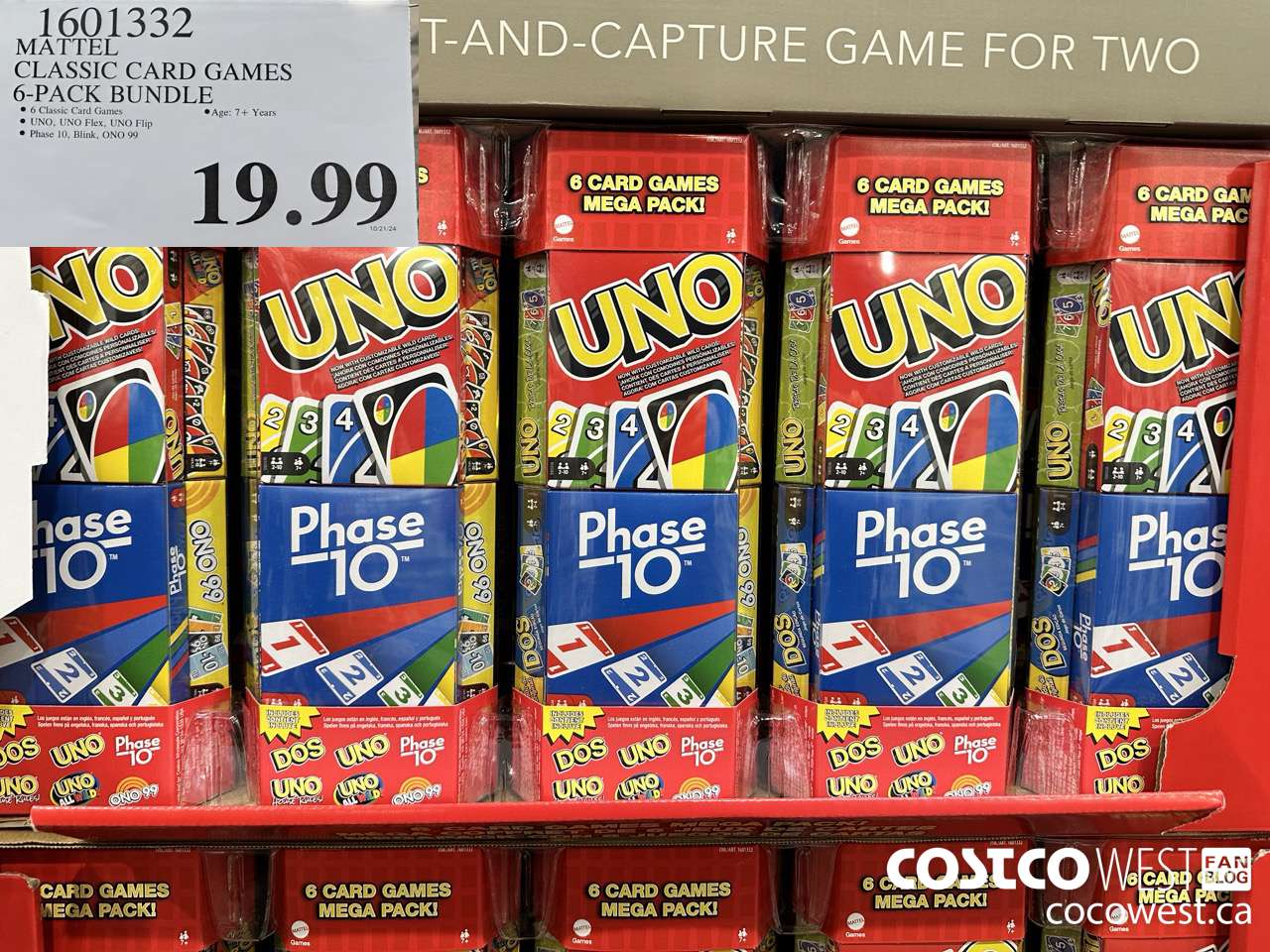 1601332 MATTEL CLASSIC CARD GAMES 6-PACK BUNDLE $19.99