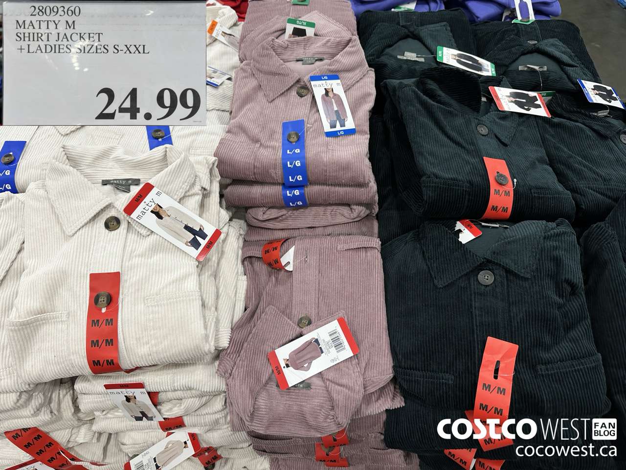 2809360 MATTY M SHIRT JACKET LADIES SIZES S-XXL $24.99