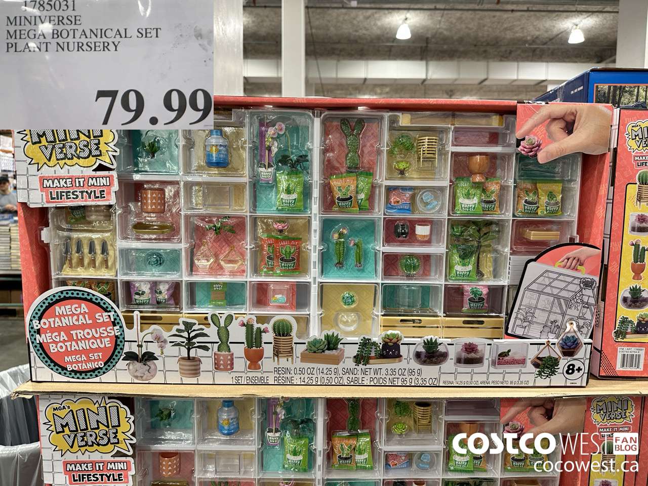 1785031 MINIVERSE MEGA BOTANICAL SET PLANT NURSERY $79.99