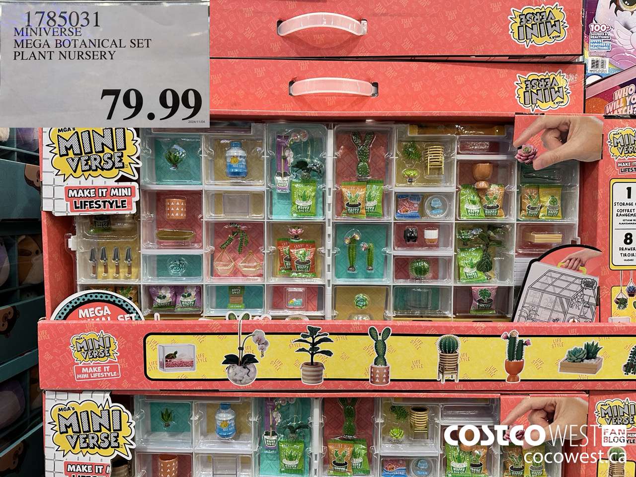 1785031 MINIVERSE MEGA BOTANICAL SET PLANT NURSERY $79.99