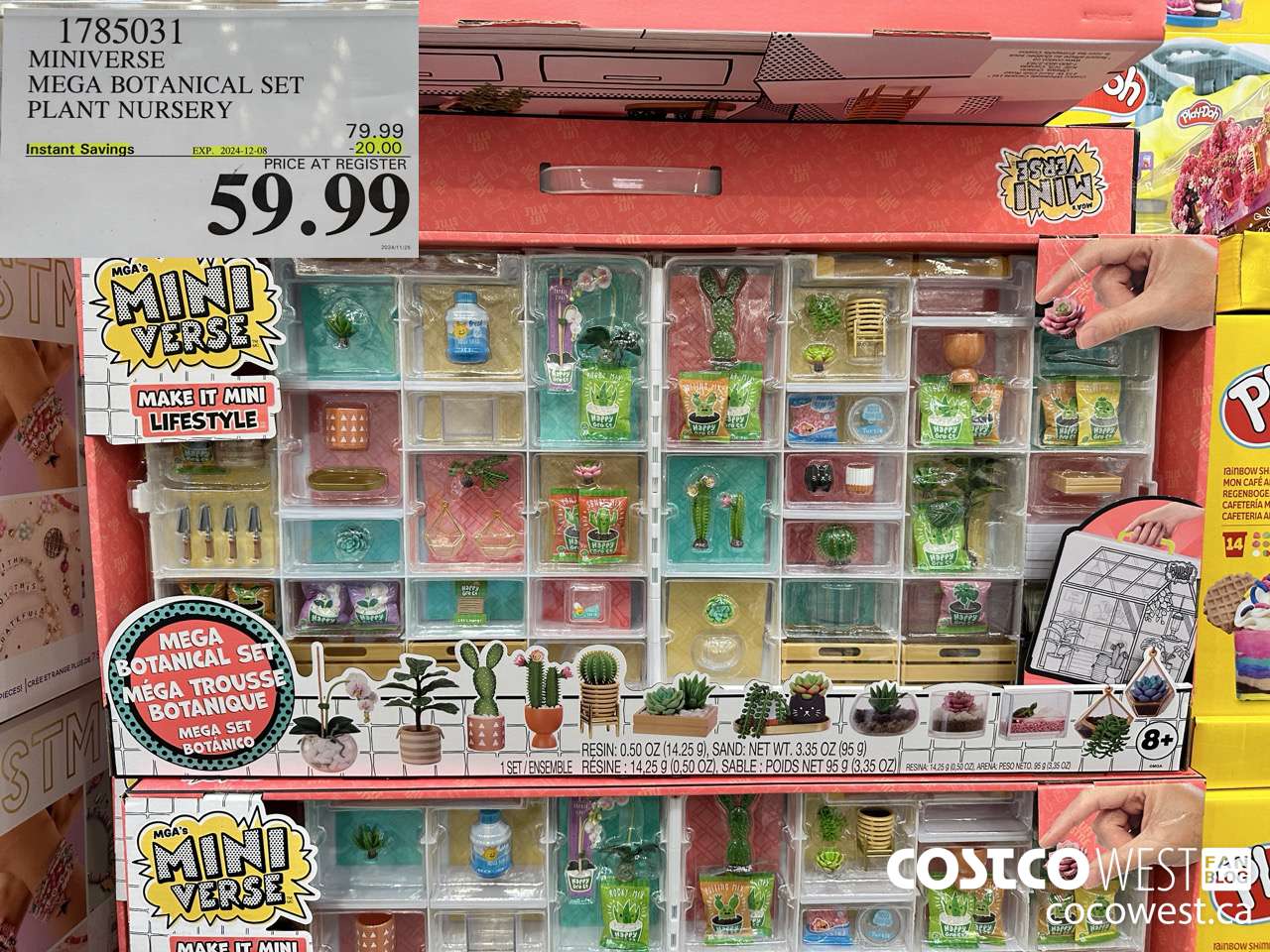 1785031 MINIVERSE MEGA BOTANICAL SET PLANT NURSERY ($20.00 INSTANT SAVINGS EXPIRES ON 2024-12-08) $59.99