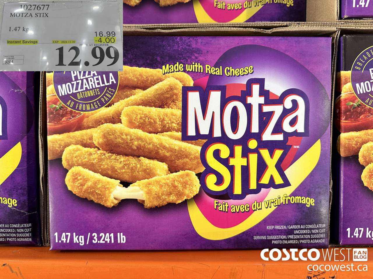 1027677 MOTZA STIX 1.47 kg ($4.00 INSTANT SAVINGS EXPIRES ON 2024-11-10) $12.99