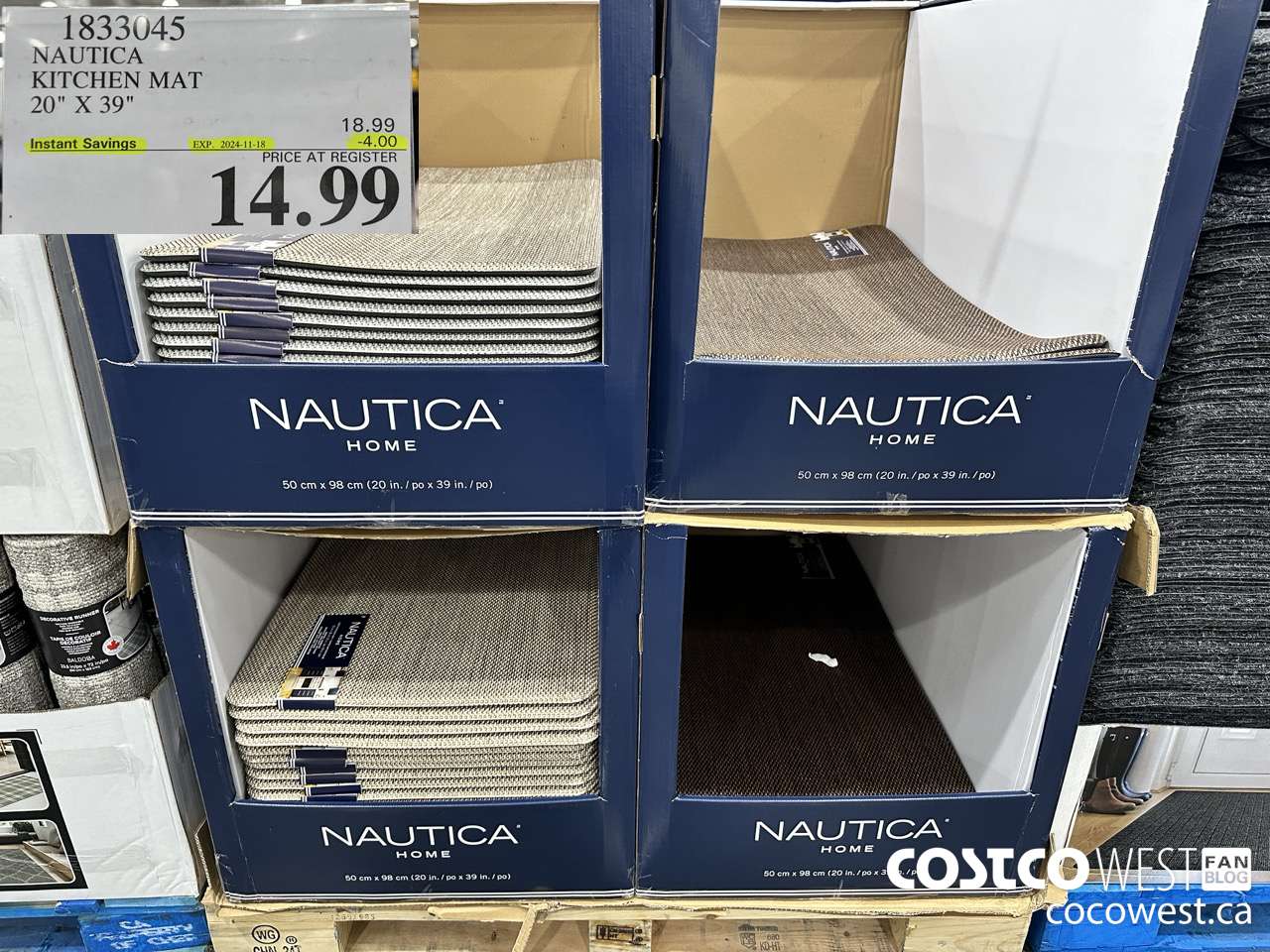 1833045 NAUTICA KITCHEN MAT 20