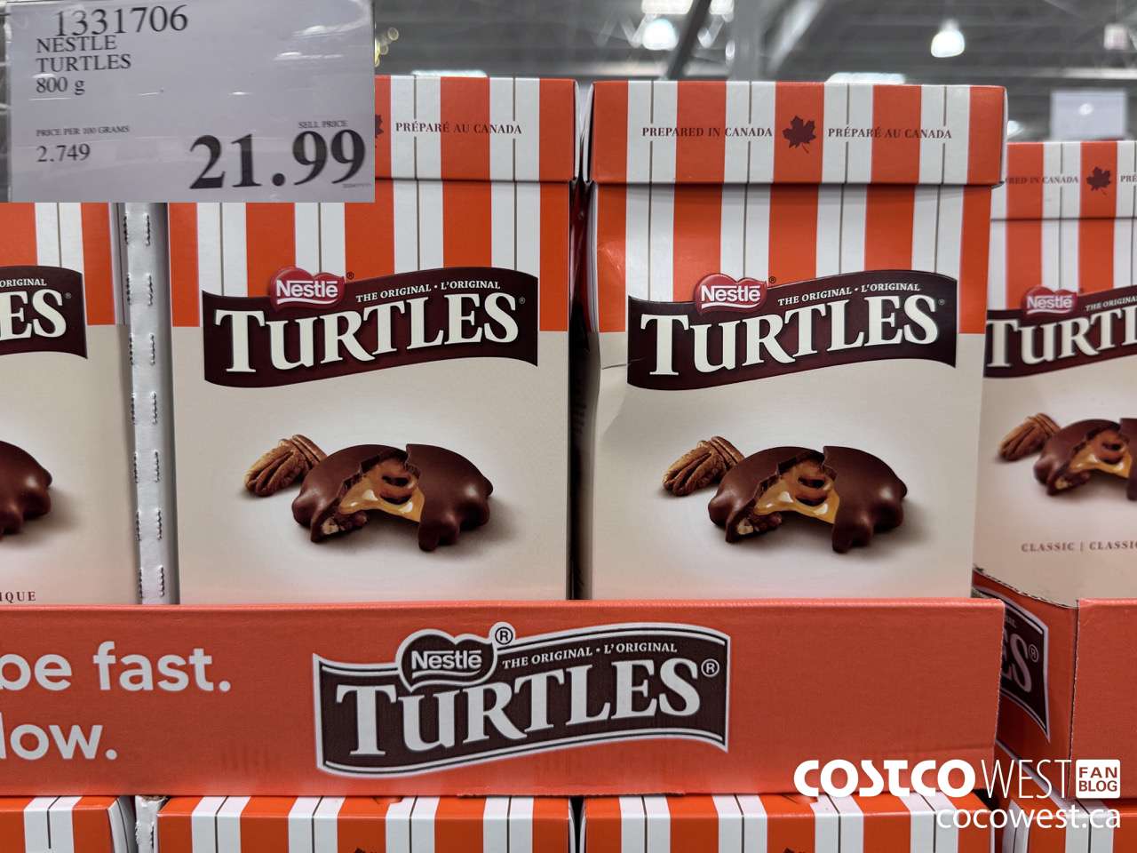 1331706 NESTLE TURTLES 800 g $21.99