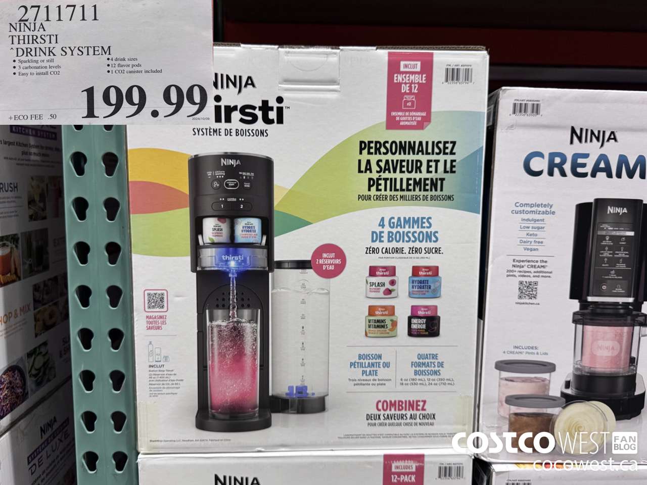 2711711 NINJA THIRSTI DRINK SYSTEM $199.99