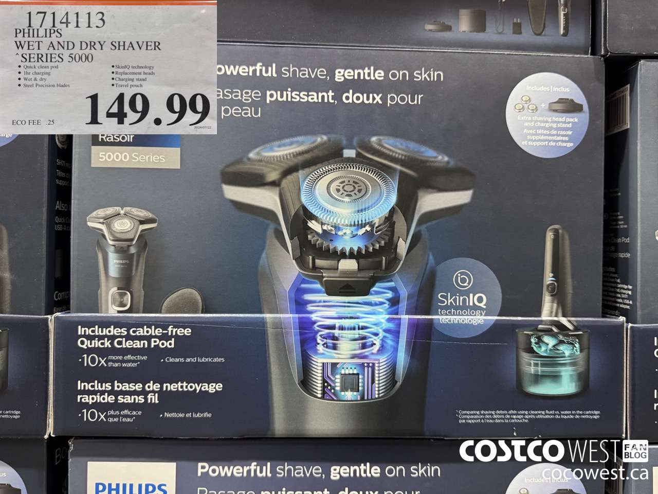 1714113 PHILIPS WET AND DRY SHAVER SERIES 5000 $149.99