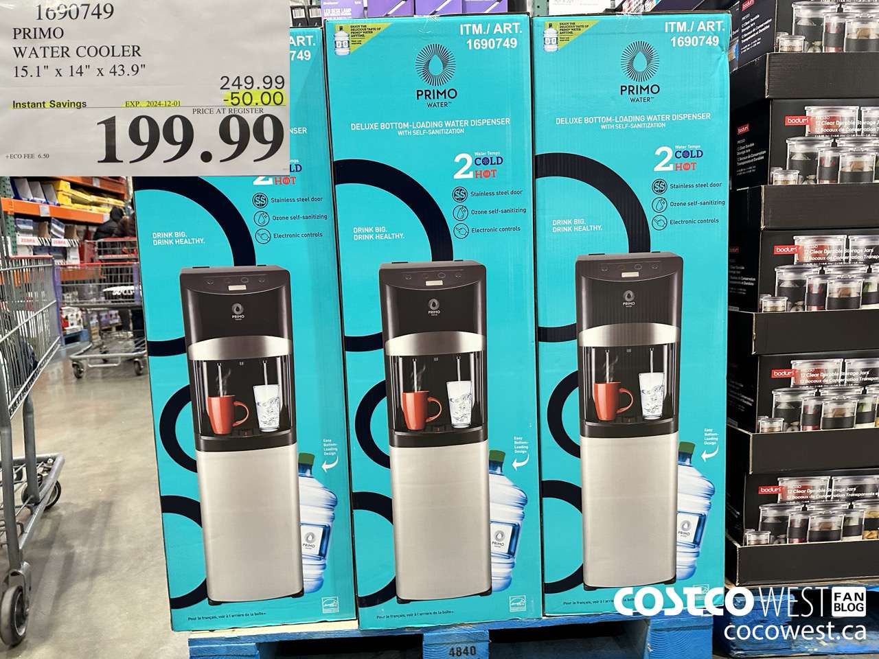 1690749 PRIMO WATER COOLER 15.1