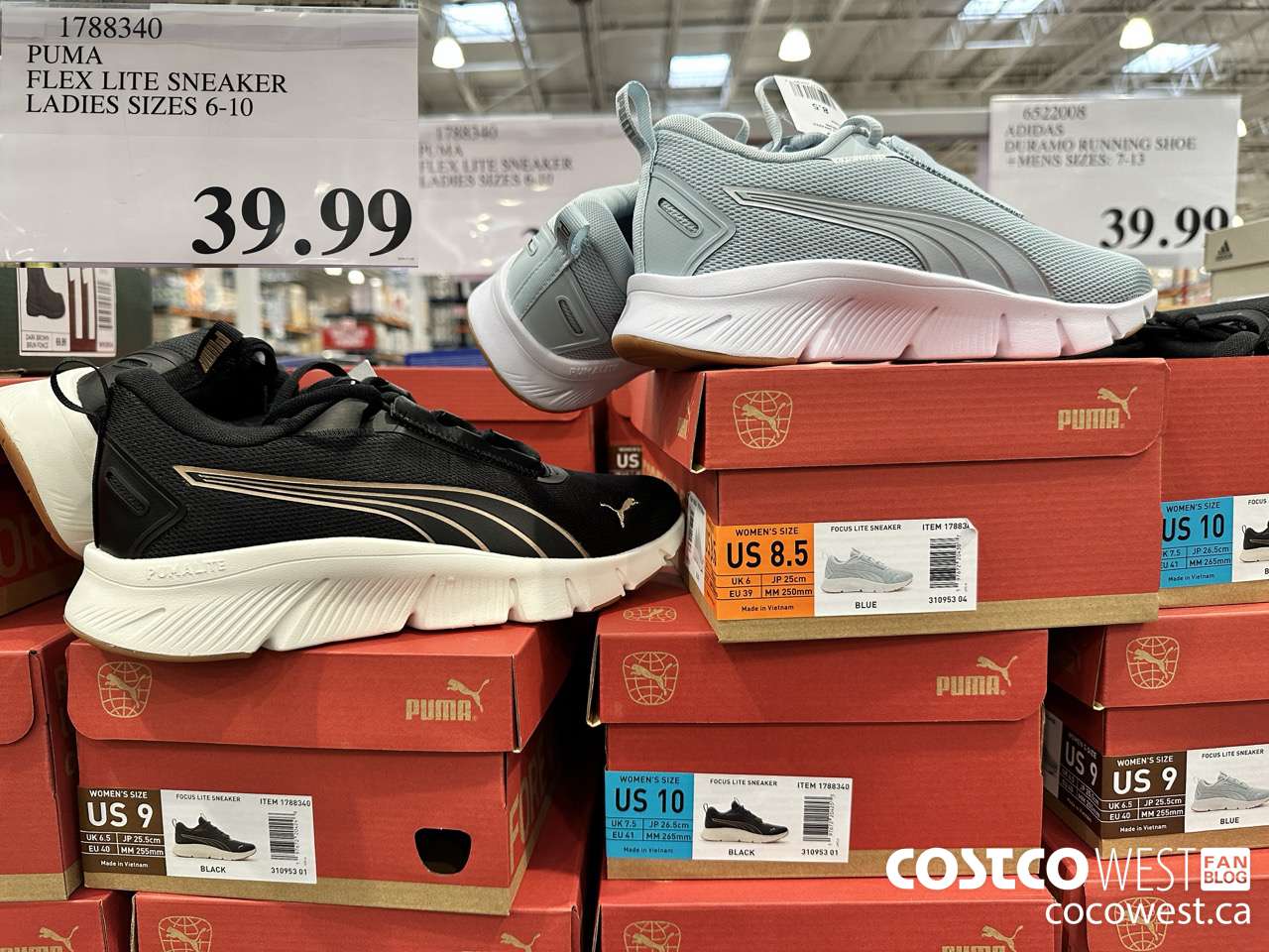1788340 PUMA FLEX LITE SNEAKER LADIES SIZES 6-10 $39.99