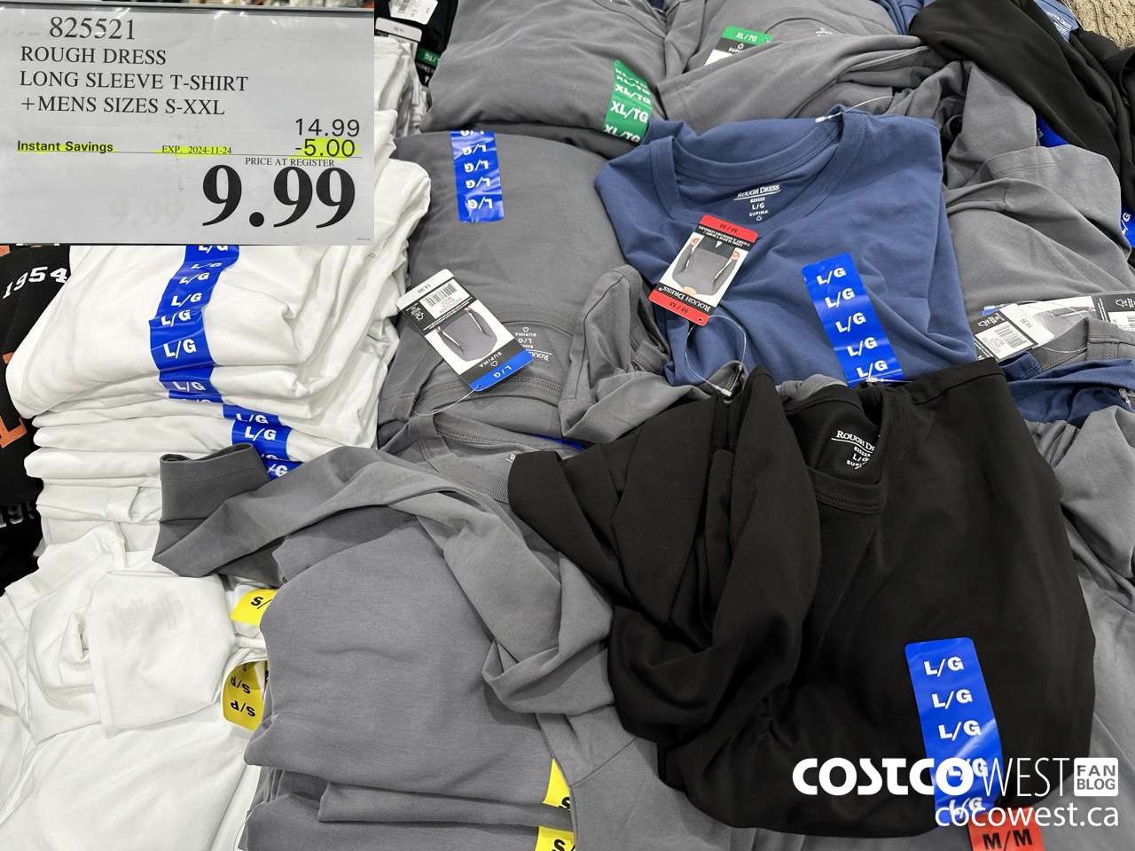 825521 ROUGH DRESS LONG SLEEVE T-SHIRT MENS SIZES S-XXL ($5.00 INSTANT SAVINGS EXPIRES ON 2024-11-24) $9.99