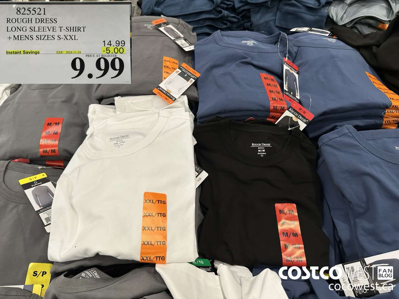 825521 ROUGH DRESS LONG SLEEVE T-SHIRT MENS SIZES S-XXL ($5.00 INSTANT SAVINGS EXPIRES ON 2024-11-24) $9.99