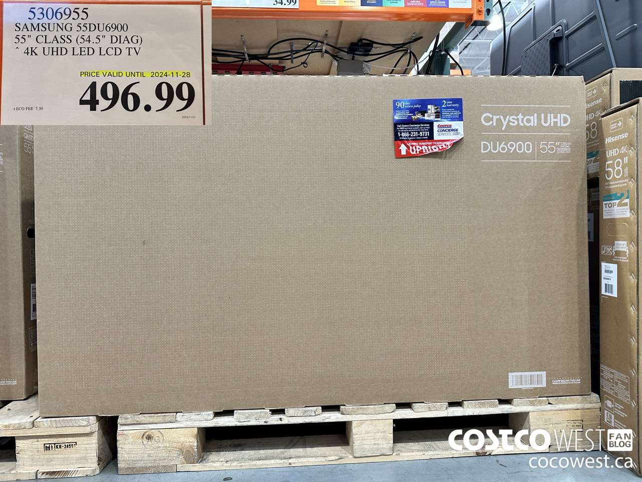 5306955 SAMSUNG 55DU6900 55