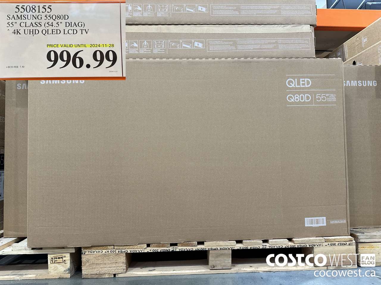 5508155 SAMSUNG 55Q80D 55