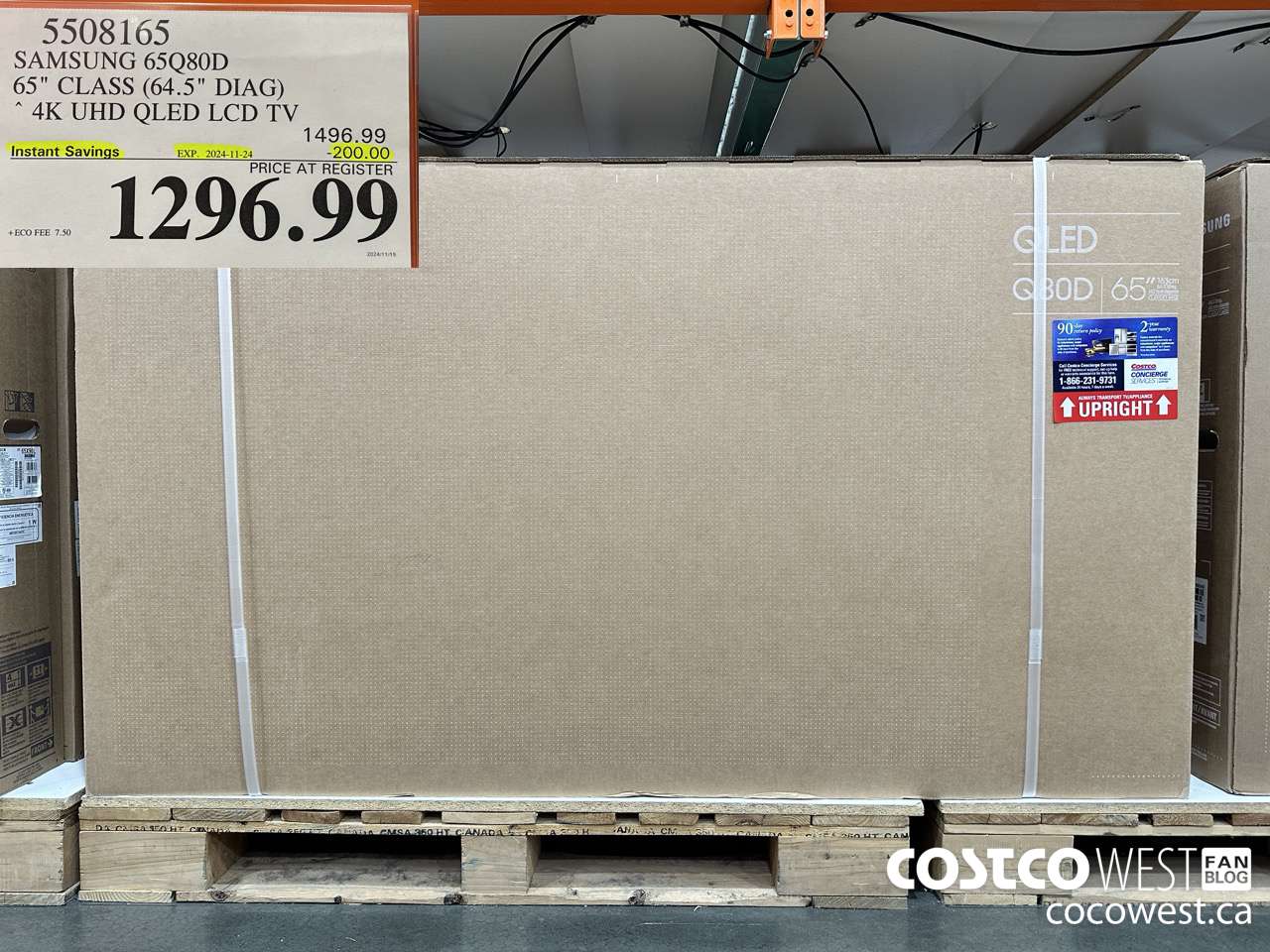 5508165 SAMSUNG 65Q80D 65