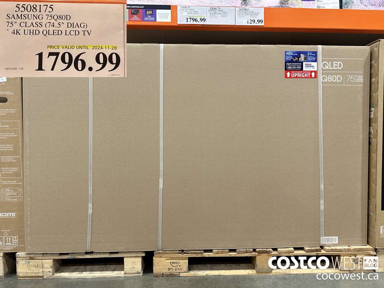 5508175 SAMSUNG 75Q80D 75