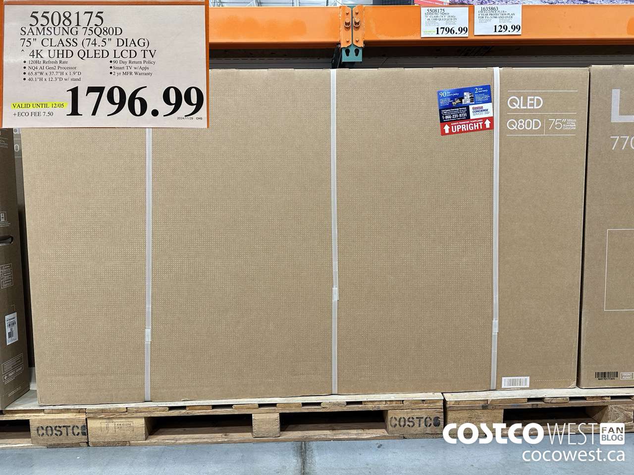 5508175 SAMSUNG 75Q80D 75