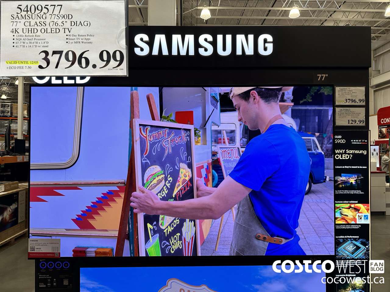 5409577 SAMSUNG 77S90D 77