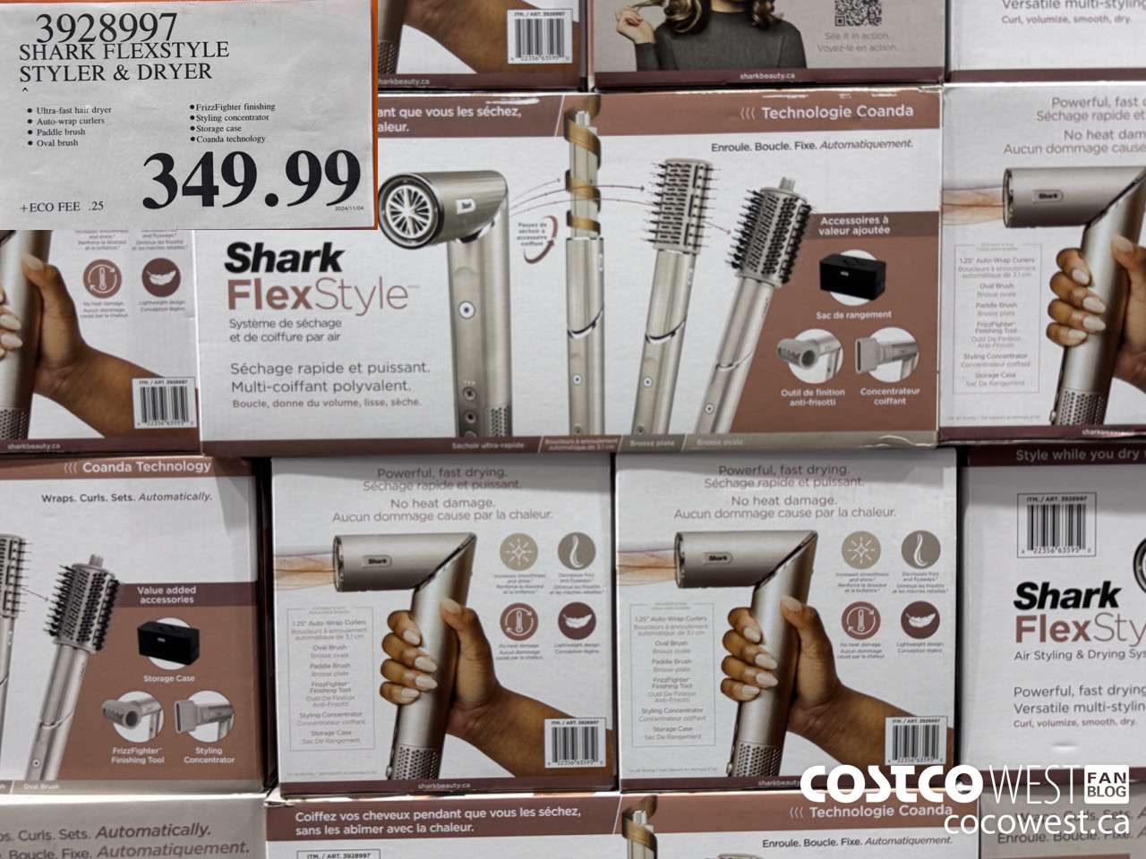 3928997 SHARK FLEXSTYLE STYLER & DRYER $349.99