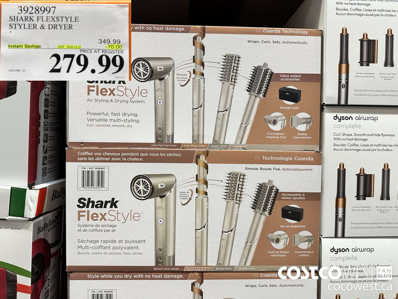 3928997 SHARK FLEXSTYLE STYLER & DRYER ($70.00 INSTANT SAVINGS EXPIRES ON 2024-12-22) $279.99